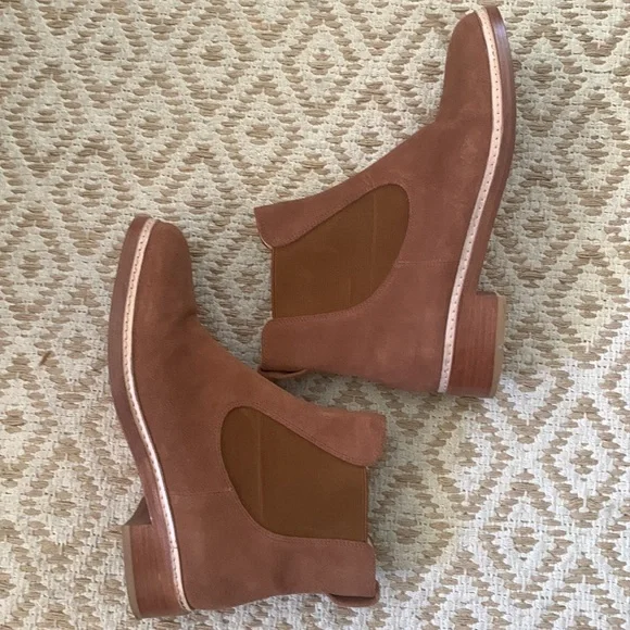 Oroton brown suede boots size 37 - Picture 4 of 7